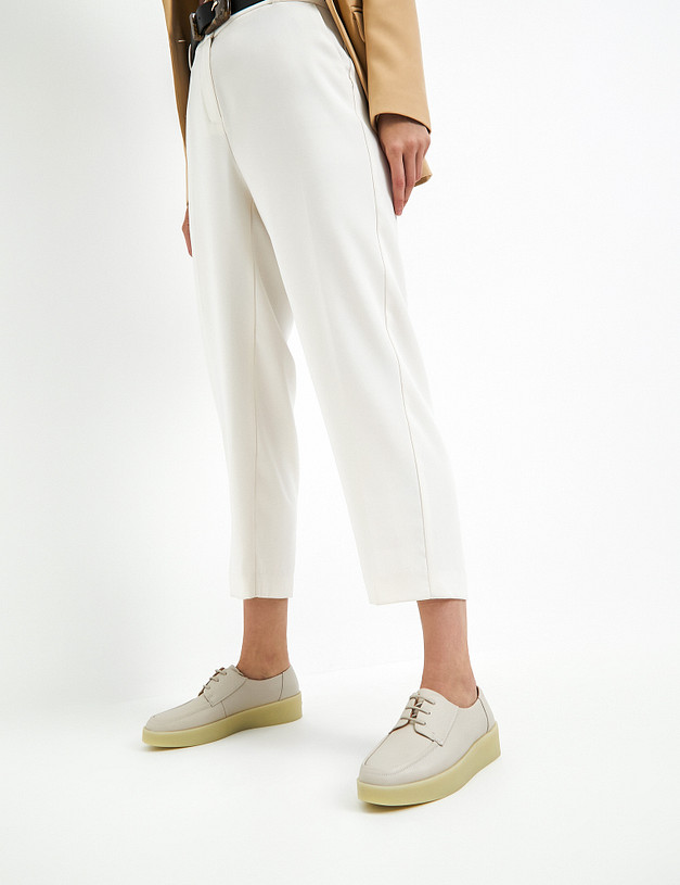 Светло-бежевые женские полуботинки MASCOTTE 22-3180216-3170M | ракурс 1