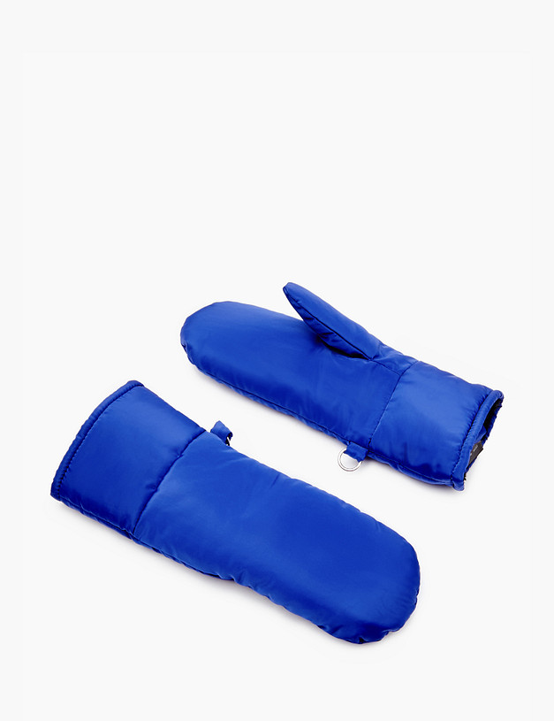 Синие женские варежки MASCOTTE 717-2218-2403 | ракурс 3