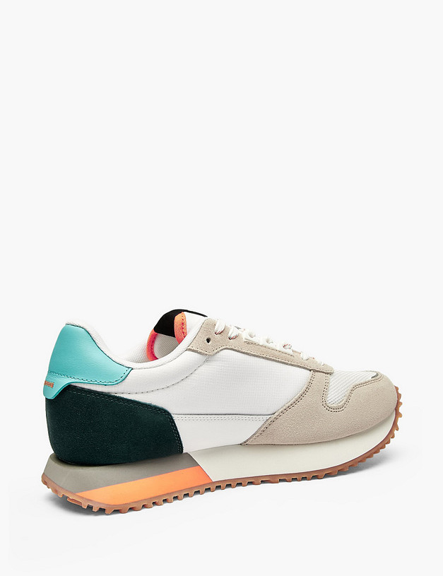 Белые мужские кроссовки MASCOTTE 181-512122-0201 | ракурс 3