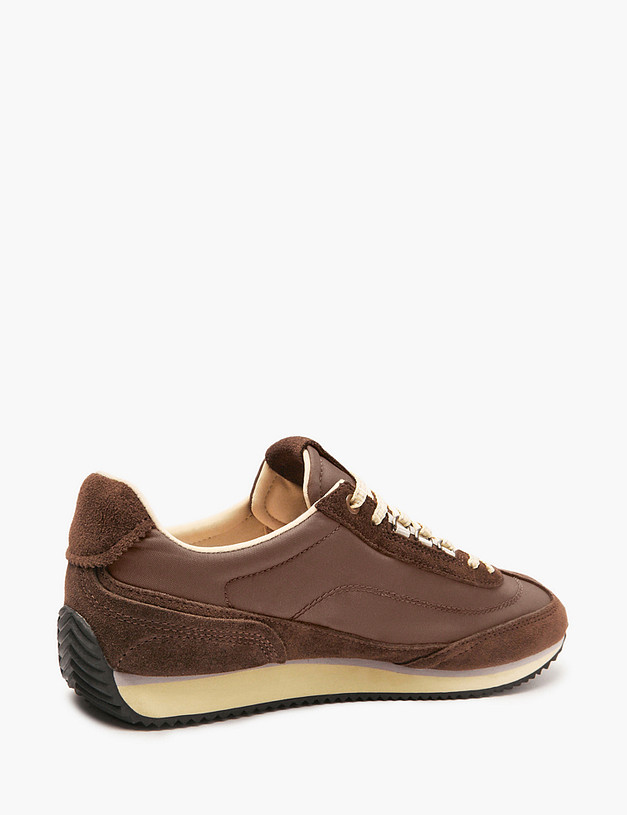 Коричневые женские кроссовки MASCOTTE 64-516221-0209 | ракурс 3