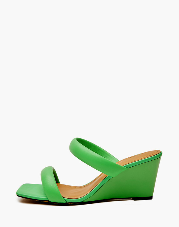 94-410511-0504 Туфли летние женские нат.кожа/нат.кожа зелен, Mascotte