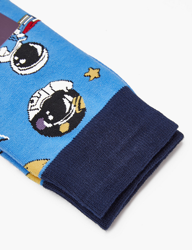 Носки с принтом "Космонавт" MASCOTTE 764-3223-2611 | ракурс 2