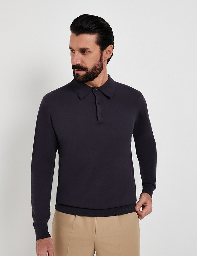 Графитовый мужской джемпер MASCOTTE 971-5106-2610 | ракурс 1