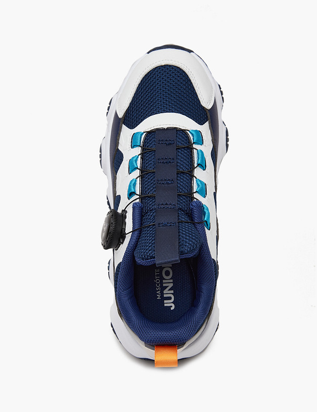 Синие детские кроссовки MASCOTTE 192-410321-0203 | ракурс 7
