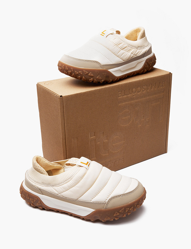 Молочные женские дутики MASCOTTE 189-422021-0201 | ракурс 9