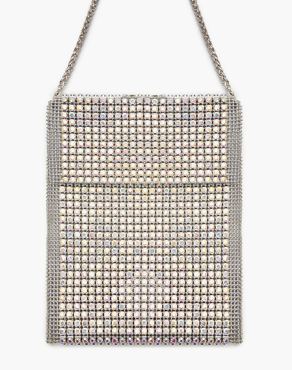 660-5137-7716 Сумка женская и.мат./б.п. серебро, S, Mascotte