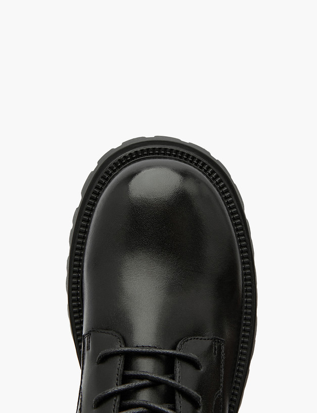 Черные женские зимние ботинки MASCOTTE 58-322031-0102 | ракурс 4