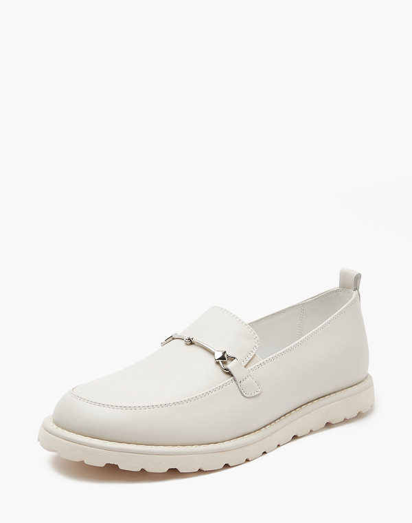 22-4120812-7115M Туфли женские нат.кожа/нат.кожа бел, Mascotte