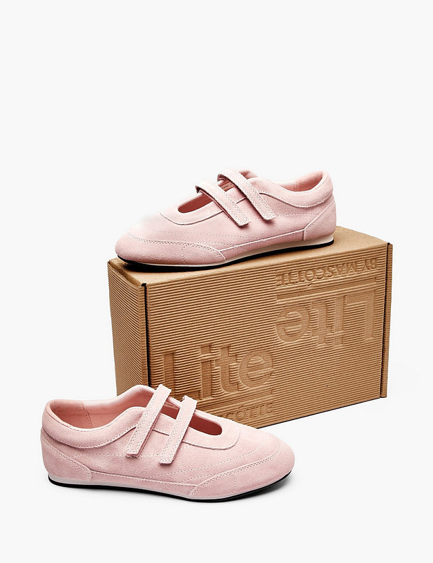 Розовые женские полуботинки MASCOTTE 234-610421-0206 | ракурс 6