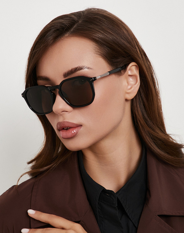 793-6128-7709 Очки женские и.мат. черн, Mascotte