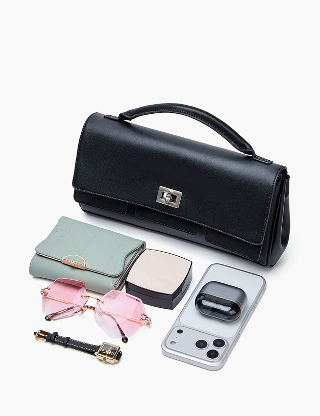 Черная женская сумка MASCOTTE 660-6104-602 | ракурс 5