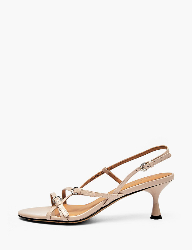 Бежевые женские босоножки MASCOTTE 126-612611-3719M | ракурс 1