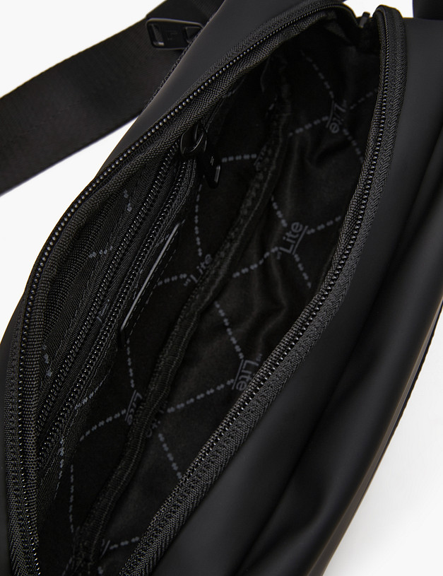 Черная мужская сумка MASCOTTE 698-4108-602 | ракурс 3 Черная мужская сумка MASCOTTE 698-4108-602 | ракурс 3