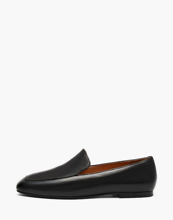 234-610211-0502 Туфли женские нат.кожа/нат.кожа черн, Mascotte