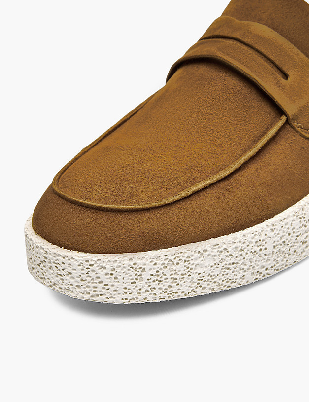 Рыжие мужские лоферы MASCOTTE 58-6110911-5606M | ракурс 6