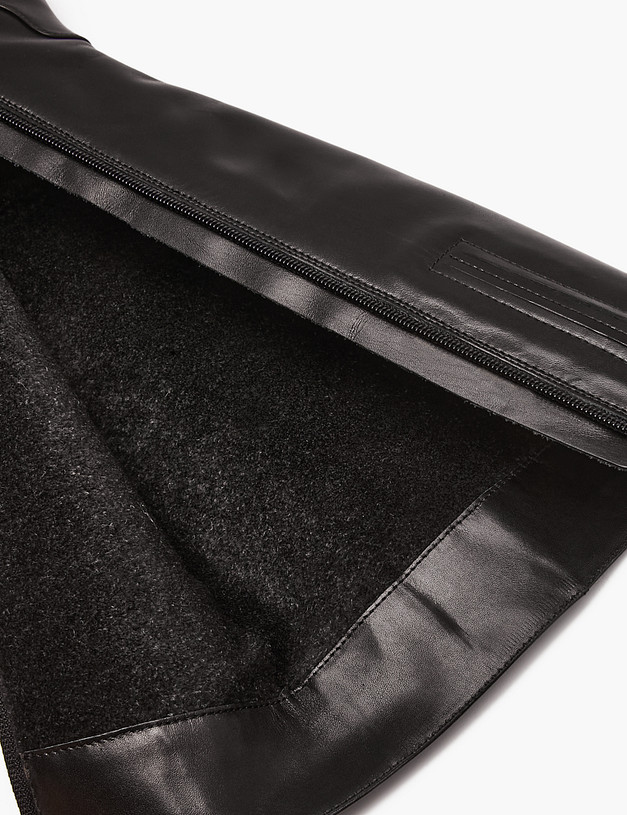 Черные женские сапоги MASCOTTE 384-520221-0102 | ракурс 6