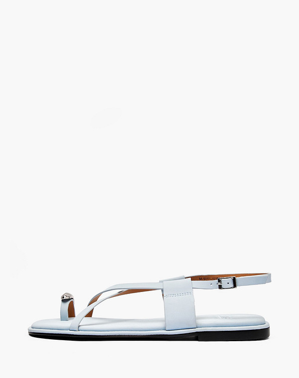 94-614711-1018M Туфли летние женские кож.спилок/нат.кожа голуб, Lite by Mascotte