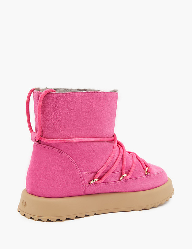 Розовые женские угги MASCOTTE 47-3203433-4627M | ракурс 3