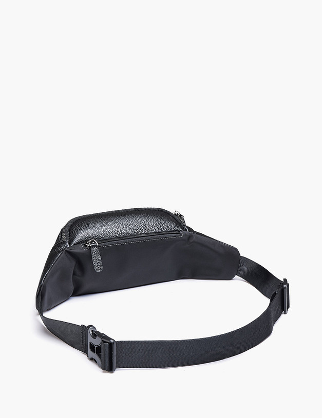 Черная мужская сумка MASCOTTE 604-4235-102 | ракурс 4 Черная мужская сумка MASCOTTE 604-4235-102 | ракурс 4