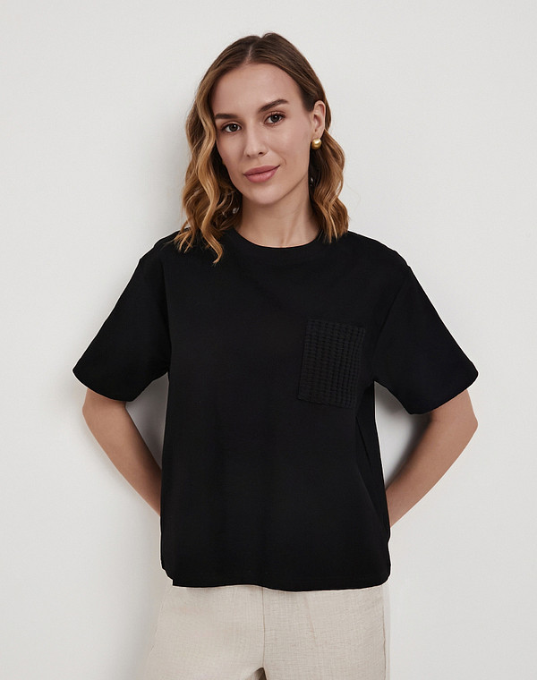 888-6119-2602 Футболка женская черн, Mascotte