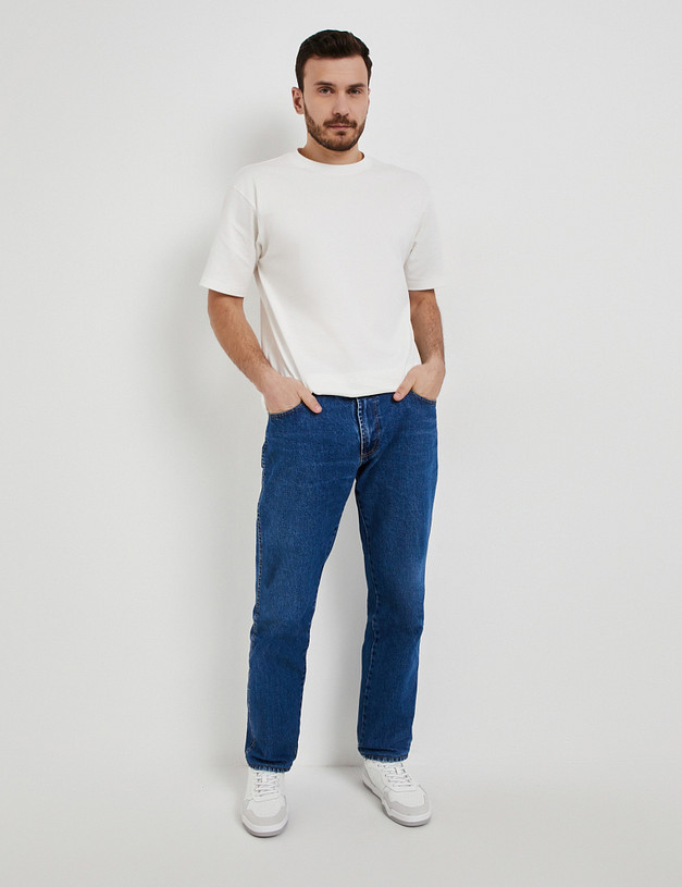 Белые мужские кеды MASCOTTE 189-5130221-0601 | ракурс 1