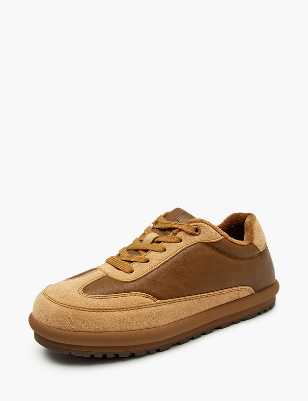 Коричневые женские кеды MASCOTTE 234-527321-0609 | ракурс 2