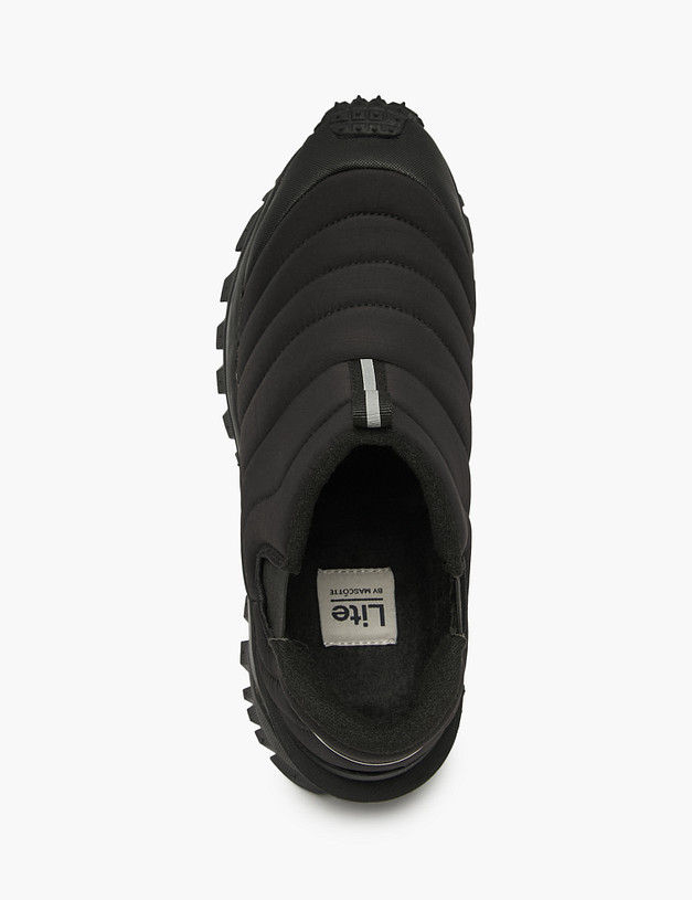 Черные мужские дутики MASCOTTE 64-522121-0202 | ракурс 4