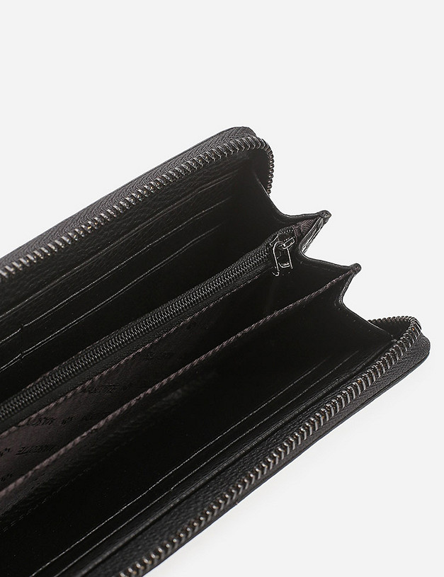 Черное мужское портмоне MASCOTTE 602-0132-102 | ракурс 3