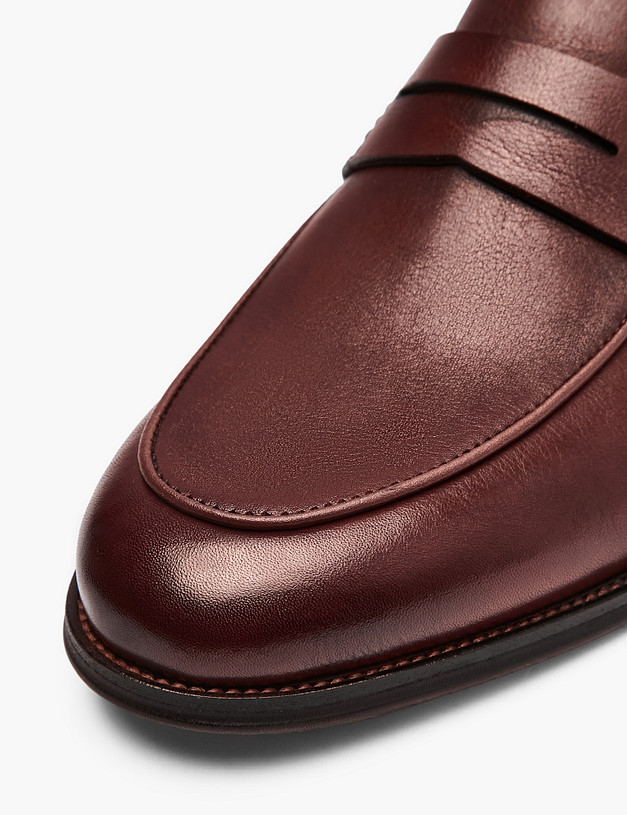 Коричневые мужские лоферы MASCOTTE 58-611111-0109 | ракурс 6