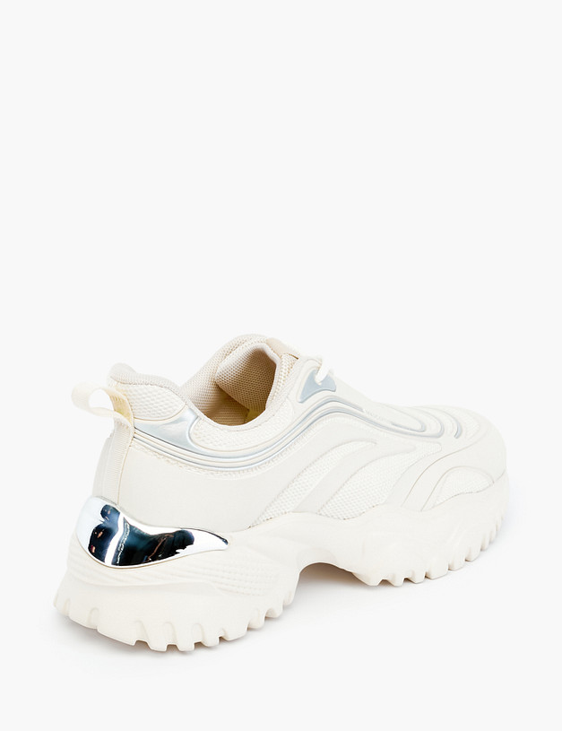 Женские кроссовки цвета слоновой кости MASCOTTE 189-210121-0208 | ракурс 2