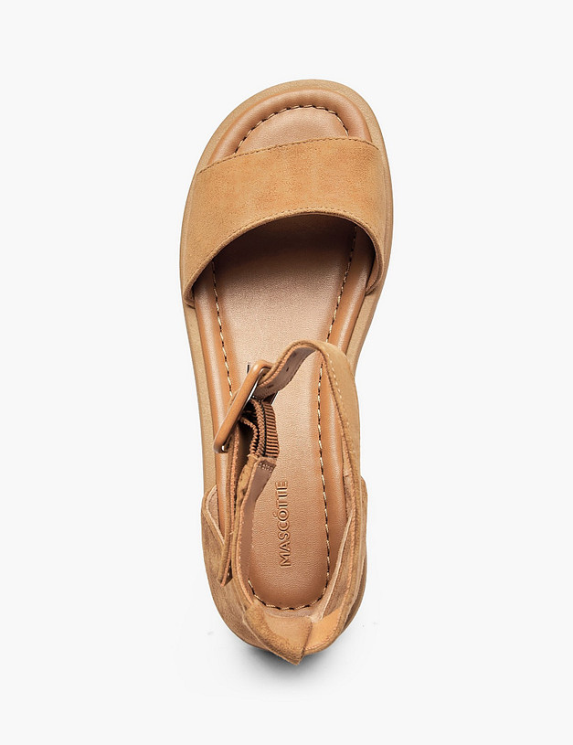 Рыжие женские сандалии MASCOTTE 233-512011-4697M | ракурс 4