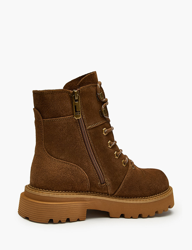 Коричневые женские ботинки MASCOTTE 58-529621-0209 | ракурс 4