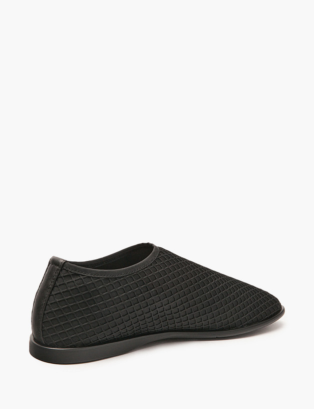 Черные женские слиперы MASCOTTE 100-516191-0202 | ракурс 5 Черные женские слиперы MASCOTTE 100-516191-0202 | ракурс 5