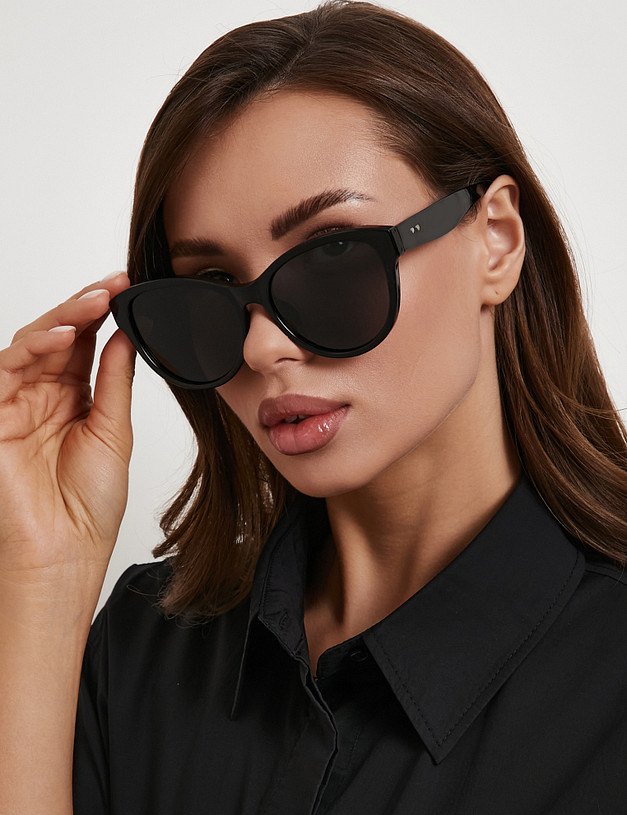 Черные женские очки MASCOTTE 793-6133-7710 | ракурс 1