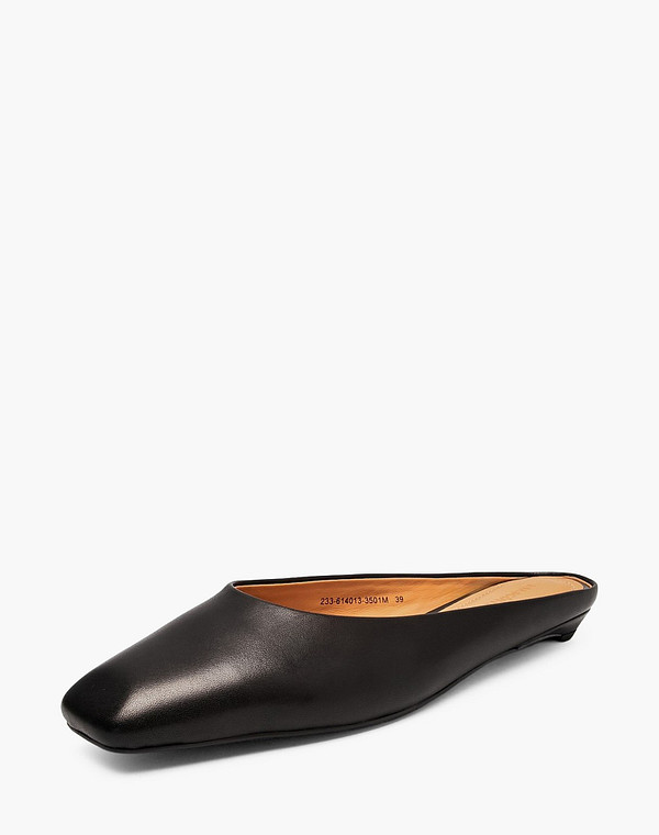 233-614013-3501M Туфли летние женские нат.кожа/нат.кожа черн, Mascotte