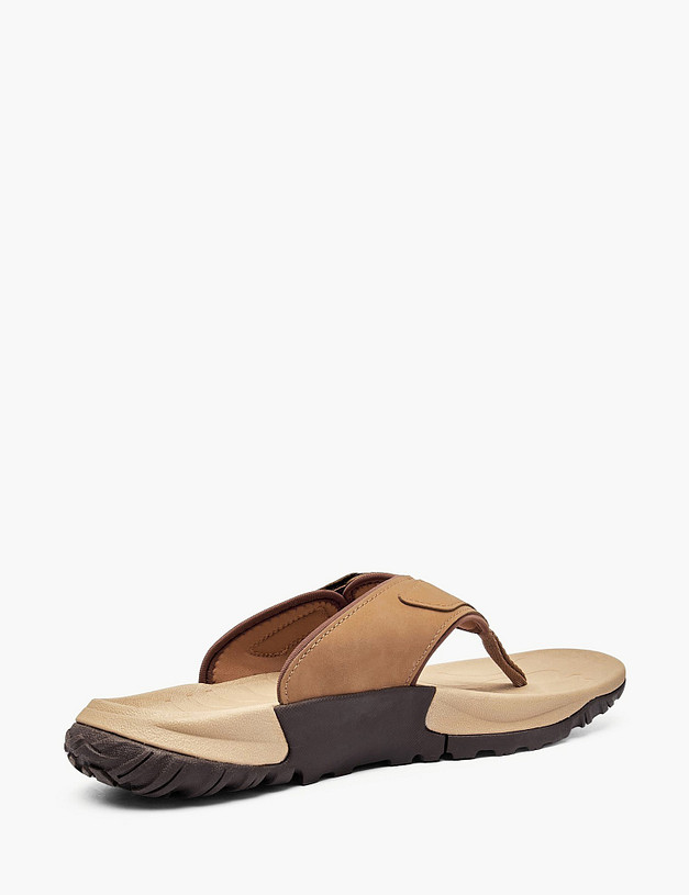 Коричневые мужские сабо MASCOTTE 151-610921-0608 | ракурс 3