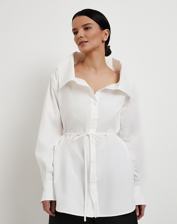 835-6106-2601 Блузка женская бел, Mascotte