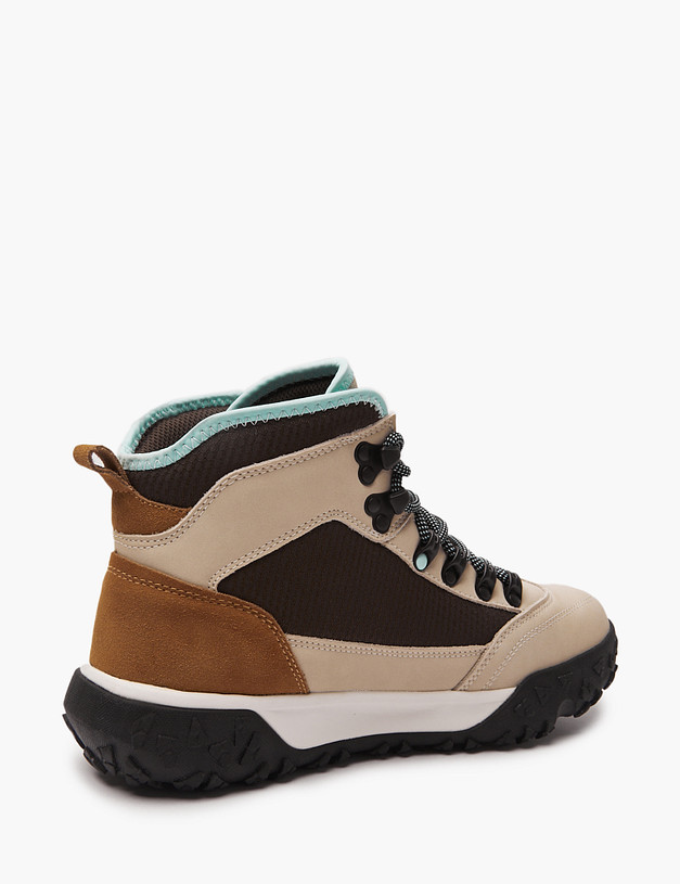 Бежевые женские зимние хайкеры MASCOTTE 189-421651-0601 | ракурс 5 Бежевые женские зимние хайкеры MASCOTTE 189-421651-0601 | ракурс 5