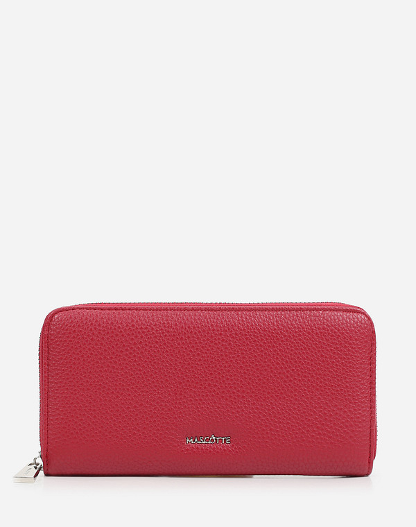670-0212-605 Кошелёк жен. и.кожа/текстиль красн, Mascotte