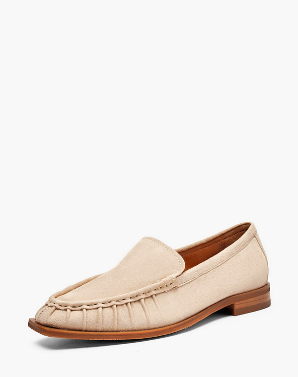 22-6100412-5611M Туфли женские велюр/нат.кожа беж, Mascotte