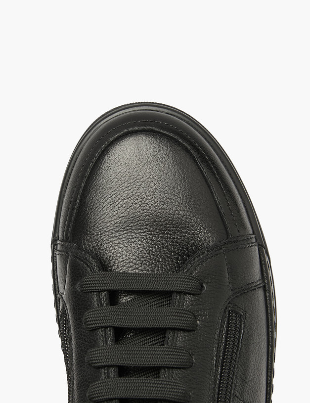 Черные мужские зимние хайтопы MASCOTTE 175-523232-8161M | ракурс 4