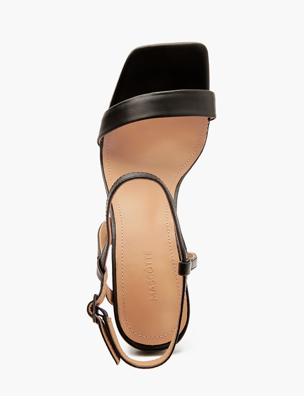 Черные женские босоножки MASCOTTE 233-411611-3501M | ракурс 4