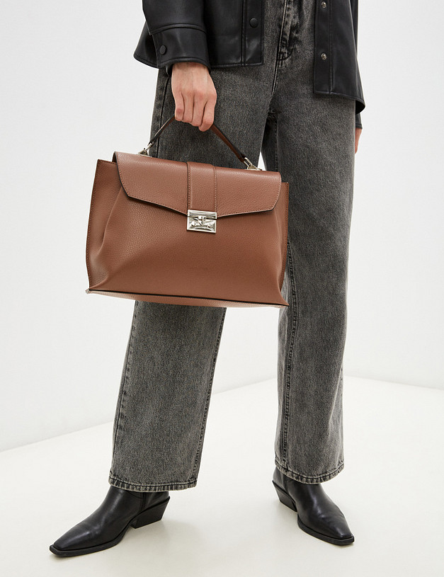 Коричневая женская сумка MASCOTTE 697-1214-109 | ракурс 1