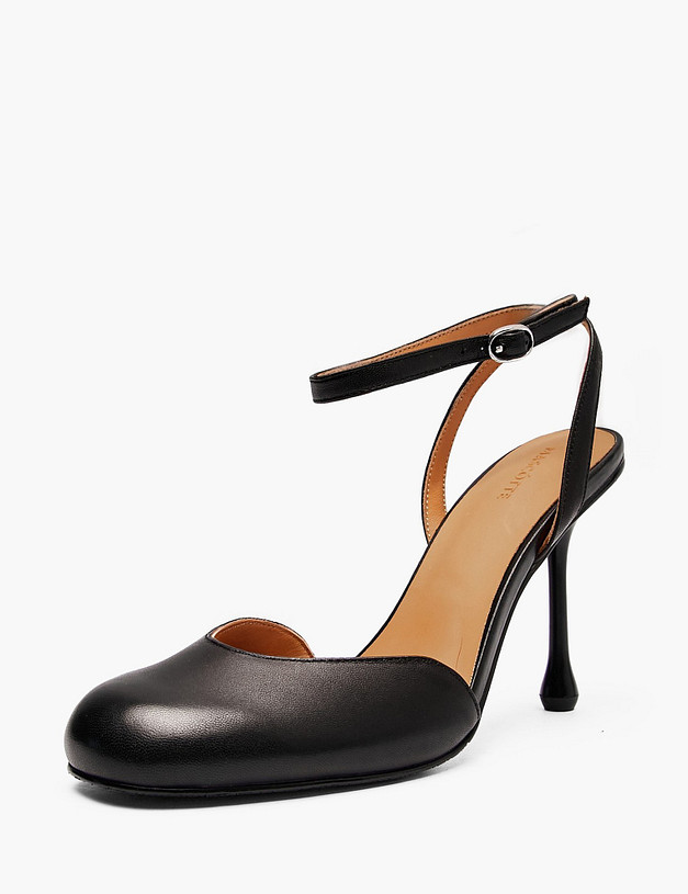 Черные женские туфли MASCOTTE 234-613311-3501M | ракурс 2