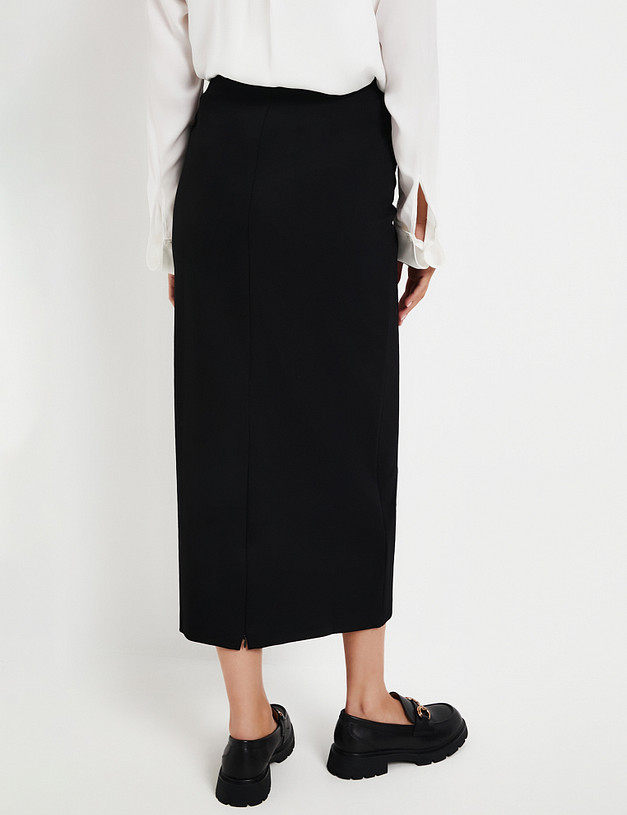 Черная женская юбка MASCOTTE 835-5205-2402 | ракурс 5