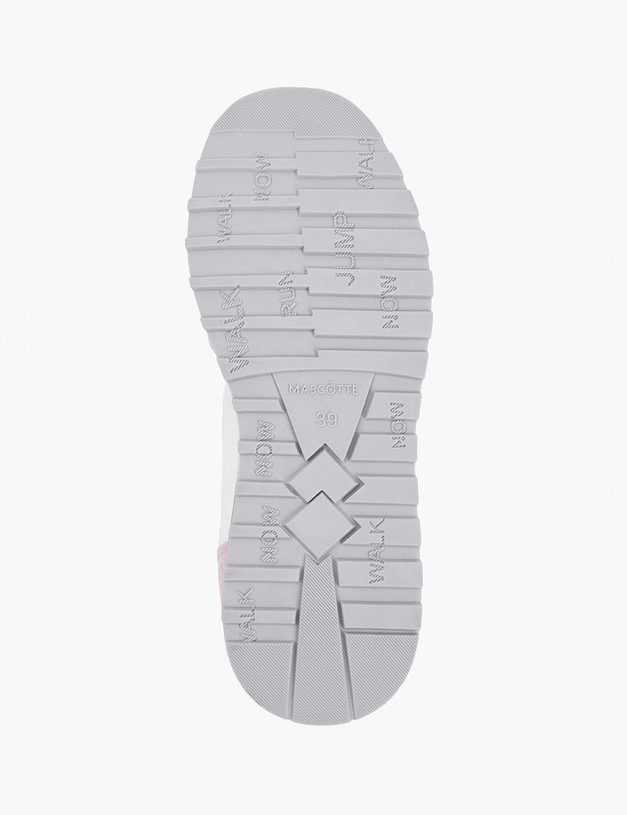 Женские кроссовки с розовыми вставками MASCOTTE 189-2125025-0201 | ракурс 6 Женские кроссовки с розовыми вставками MASCOTTE 189-2125025-0201 | ракурс 6