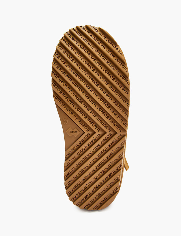 Рыжие угги для девочек MASCOTTE 234-525031-0213 | ракурс 5 Рыжие угги для девочек MASCOTTE 234-525031-0213 | ракурс 5