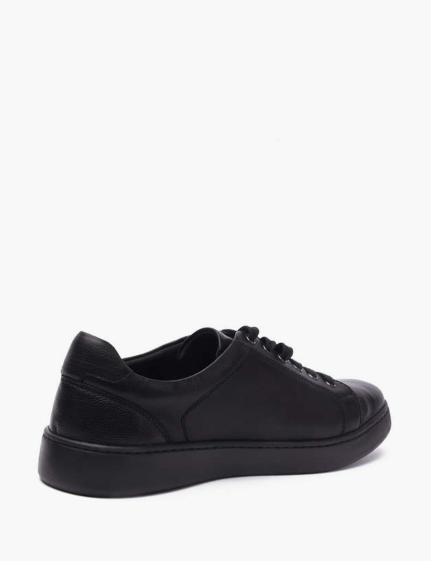 Черные классические мужские кеды MASCOTTE 22-2131315-3180M | ракурс 4