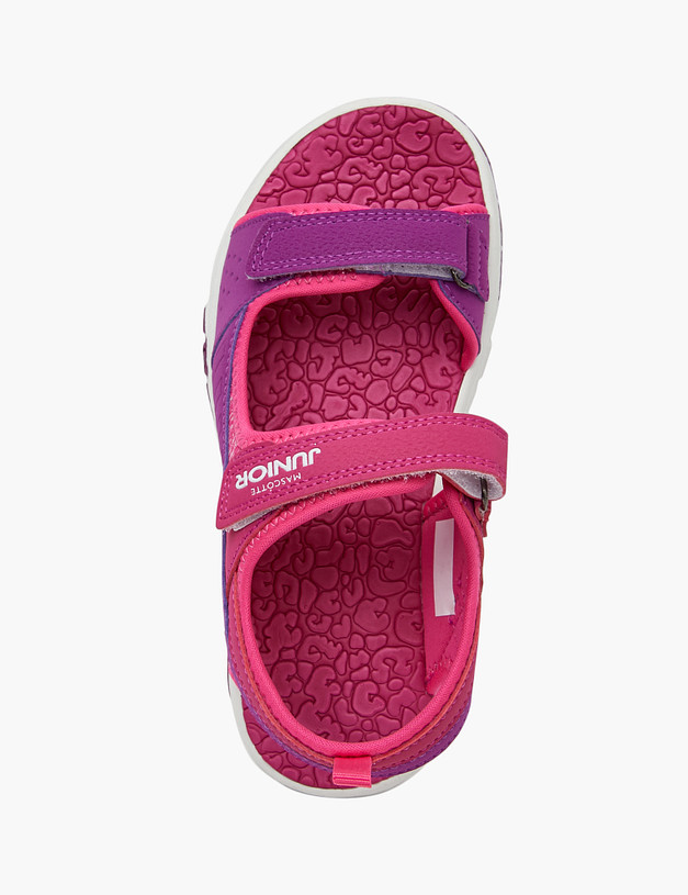 Сандалии для девочек цвета фуксии MASCOTTE 64-412221-0606 | ракурс 7