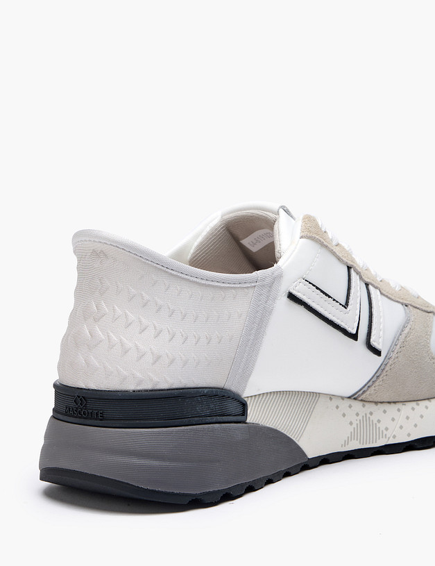 Белые мужские полуботинки MASCOTTE 64-6191023-0201 | ракурс 6